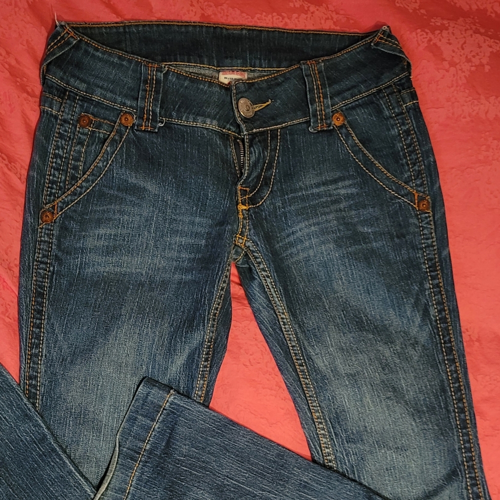 True Religion SAMMY BIG T woman jeans flare usa size 28